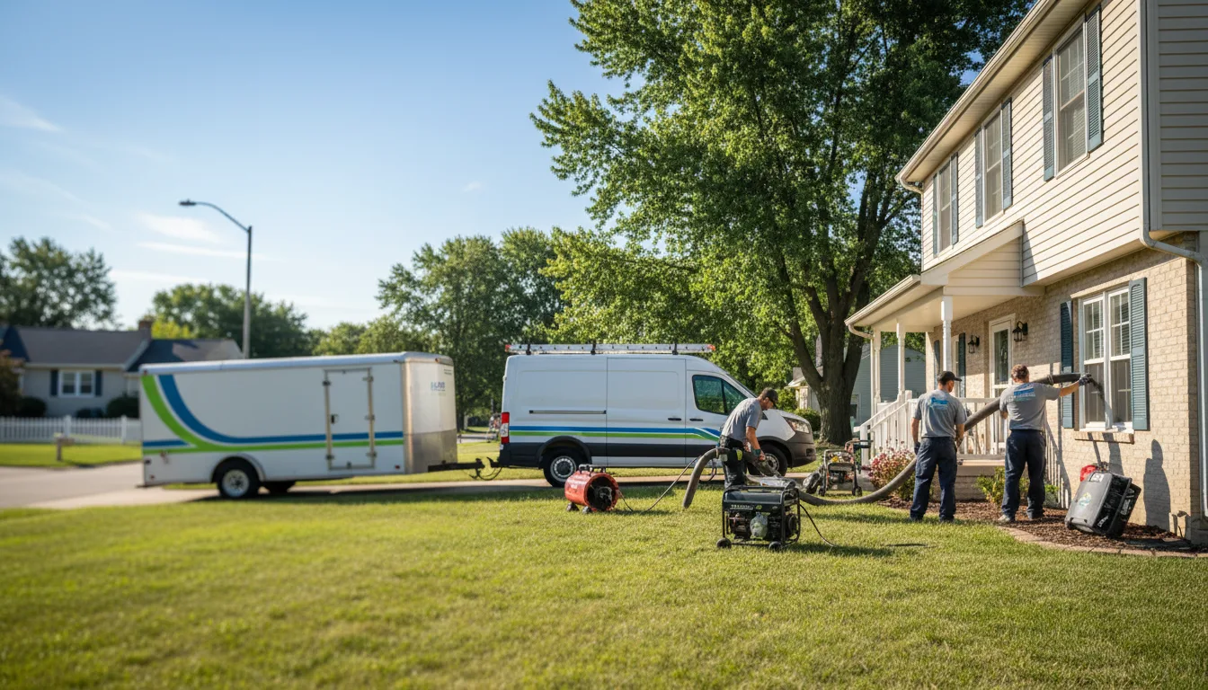 Flooded Basement Restoration And Cleanup With Repair in Rouses Point, NY near me